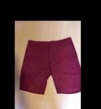 Wijnrode korte broek perfecte staat., Vêtements | Hommes, Pantalons, Comme neuf, Divided h&m., Rouge, Enlèvement ou Envoi