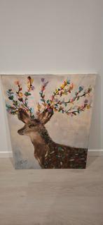 Canvas schilderij hert 60x80, Ophalen