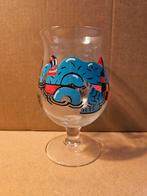 Duvel glas  Nina Vandeweghe, Verzamelen, Glas en Drinkglazen, Ophalen of Verzenden, Zo goed als nieuw