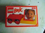 Lego 818 Basic Terugtrekmotor, Nieuw en Ongeopend, Ophalen of Verzenden, Nieuw, Complete set, Lego
