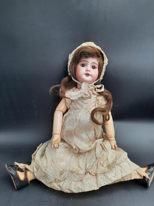 oude porseleinen pop, begin 1900, Antiek en Kunst, Antiek | Speelgoed, Ophalen of Verzenden