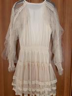 Ecru beige kleedje - maat S, Beige, Ophalen of Verzenden, Zo goed als nieuw, Maat 36 (S)