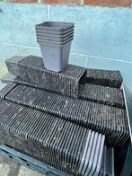 1000 stuks kweekpotten P9 potjes 9 x 10 cm, Tuin en Terras, Bloempotten, Kunststof, Vierkant, Zo goed als nieuw, Tuin