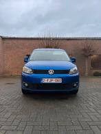 Volkswagen Caddy 2.0 benzine cng, 102.000 kilometers, 2012, Auto's, Euro 5, Monovolume, Blauw, 7 zetels