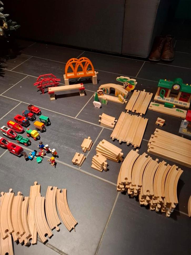 BRIO houten trein-speelgoed, Kinderen en Baby's, Speelgoed | Houten speelgoed, Zo goed als nieuw, Ophalen