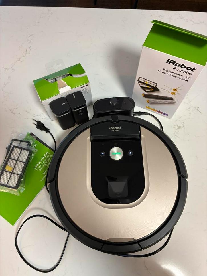 iRobot Roomba robotstofzuiger, Elektronische apparatuur, Stofzuigers, Gebruikt, Robotstofzuiger, Reservoir, Ophalen