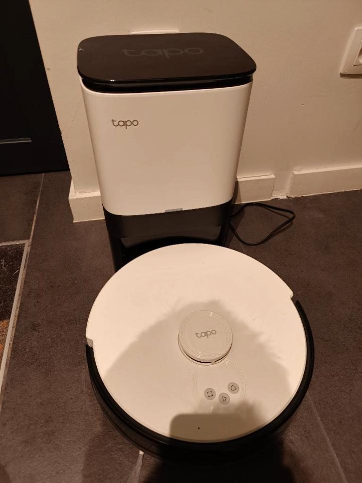 TP-Link Tapo RV30 Plus: aspirateur robot +station de vidange, Electroménager, Aspirateurs, Utilisé, Aspirateur robot, Moins de 1 200 watts