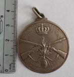 Zilveren medaille: belgisch leger schietprijskampioen, Ophalen of Verzenden