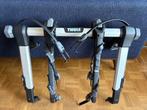 Thule fietsendrager met hangende lading voor 2 fietsen, Zo goed als nieuw, Brede banden, 2 fietsen, Achterklepdrager