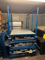 Rack industriel pour tissu, Enlèvement