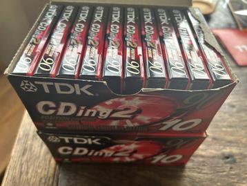 Gloednieuwe K7 TDK audio X 20 beschikbaar voor biedingen