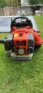 Husqevarna BT350, Tuin en Terras, Bladblazers, Ophalen, Gebruikt, Benzine, Ruggedragen