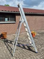 Alumium trapladder Altrex, Doe-het-zelf en Bouw, Ladders en Trappen, Ophalen, Gebruikt, Trap, Minder dan 2 meter