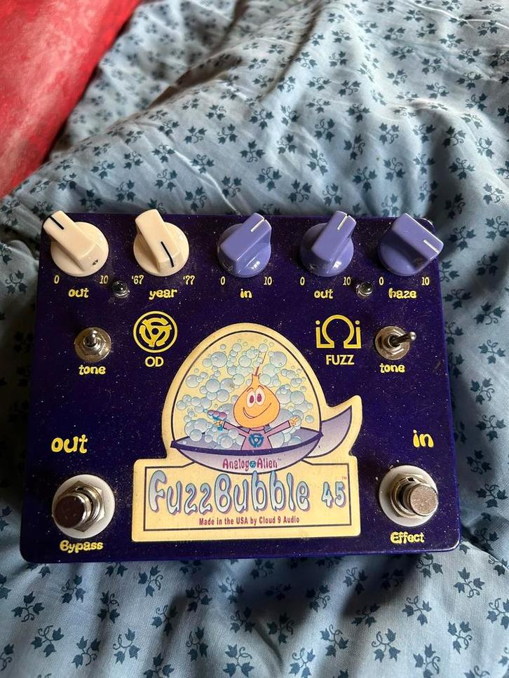 ANALOG ALIEN FUZZ BUBBLE 45, Muziek en Instrumenten, Effecten, Zo goed als nieuw, Ophalen of Verzenden