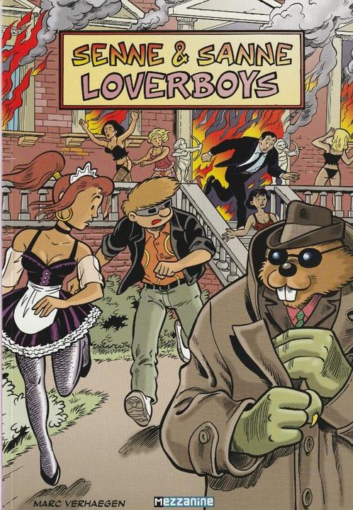Marc Verhaegen “Senne & Sanne LOVERBOYS”  NIEUW, Boeken, Stripverhalen, Nieuw, Eén stripboek, Ophalen of Verzenden