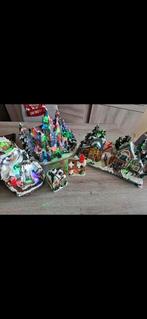 Belle ensemble "Village de Noël,, 🎅🤶🎄, Enlèvement, Utilisé