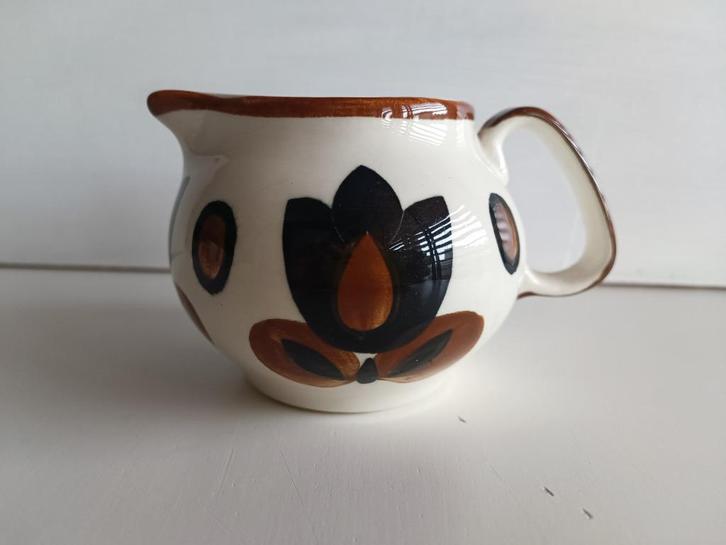 Boch La Louvière vintage melkkan - Kimono  collectie, Antiek en Kunst, Antiek | Keramiek en Aardewerk, Ophalen of Verzenden