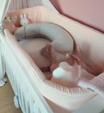 roze bedombrander Done By Deer voor bed 60x120 cm, Ophalen, Zo goed als nieuw