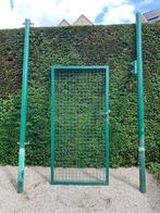 Bekaert tuinhekken en panelen - Groen RAL6005, Tuin en Terras, Tuinpoorten, Ophalen, Gebruikt, Aluminium