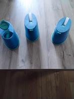 3 Tupperware voorraaddozen, Huis en Inrichting, Ophalen of Verzenden, Blauw