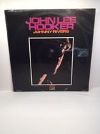 LP -John Lee Hooker/Johnny Rivers - Whiskey A Go-Go ( Vinyl), Cd's en Dvd's, 1960 tot 1980, Blues, Ophalen of Verzenden, Zo goed als nieuw