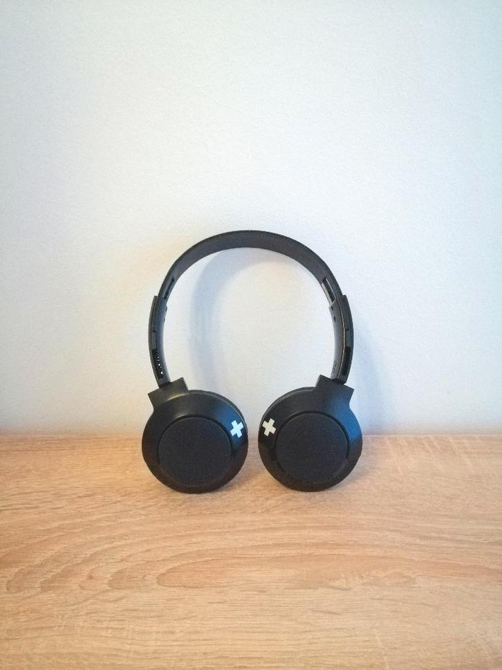 Philips Zwarte Bluetooth Koptelefoon – Draadloos –t/m 18 Dec, Audio, Tv en Foto, Hoofdtelefoons, Zo goed als nieuw, Op oor (supra aural)