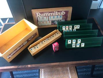 Rummikubspel jaar 1978 vintage, Enlèvement, Comme neuf, Ensemble complet