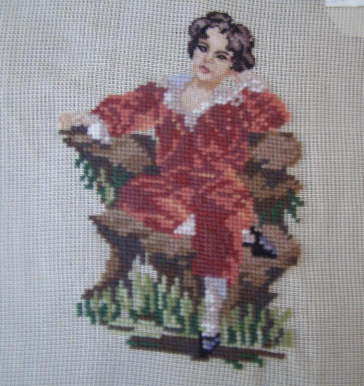 gobelin jongen: om zelf te maken, Hobby en Vrije tijd, Borduren en Borduurmachines, Nieuw, Onderdeel of Accessoires, Handborduren