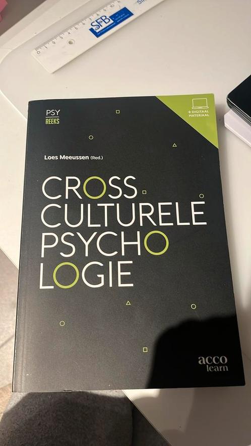 Loes Meeussen - Crossculturele Psychologie, Boeken, Psychologie, Zo goed als nieuw, Ophalen