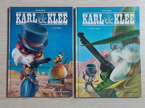 Karl & Klee 1 et 2 (complet), Boeken, Stripverhalen, Zo goed als nieuw, Complete serie of reeks, Ophalen of Verzenden