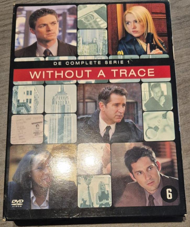 Without a trace seizoen 1, Cd's en Dvd's, Dvd's | Tv en Series, Zo goed als nieuw, Actie en Avontuur, Vanaf 6 jaar, Ophalen of Verzenden