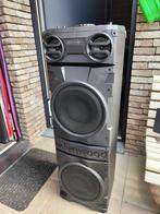 Box bluetooth speaker radio verlichting, Ophalen, Zo goed als nieuw
