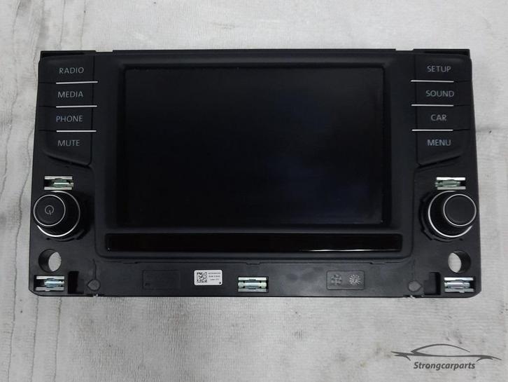 VW Golf 7 Radio Display bedieningspaneel 3G0919605 2015, Auto diversen, Autoradio's, Ophalen of Verzenden