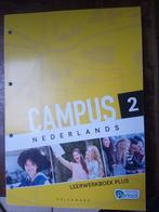 Leerwerkboek plus Campus 2 Nederlands Pelckmans, Ophalen, ASO, Nieuw, Pelckmans