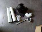 Buis 80/125 ,  UNIFLOW SCHOUWFLEXIBEL , vailant junke, Ophalen, Overige typen, Nieuw, Minder dan 60 cm