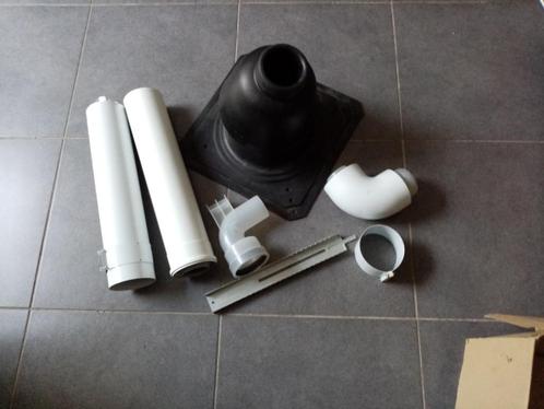 Buis 80/125 ,  UNIFLOW SCHOUWFLEXIBEL , vailant junke, Doe-het-zelf en Bouw, Verwarming en Radiatoren, Nieuw, Overige typen, 80 cm of meer