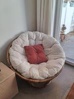 Rotan kuipstoel, Tuin en Terras, Tuinstoelen, Ophalen, Zo goed als nieuw, Rotan
