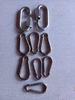 Staalkabelkousen, staalkabelklemmen, karabijhaken, harpsluit, Ophalen, Zo goed als nieuw, Overige typen