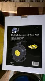 40m verlengkabel Voor 4 stekkers, Doe-het-zelf en Bouw, Ophalen of Verzenden, Stopcontact