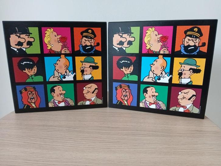 Kuifje / Hergé verzameldoos – opbergdoos – 2 stuks, Verzamelen, Stripfiguren, Nieuw, Gebruiksvoorwerp, Kuifje, Ophalen of Verzenden