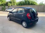 Hyundai i10 benzine 2012 met 79000km*5deur*euro5*garantie, Euro 5, Leder en Stof, Zwart, Bedrijf