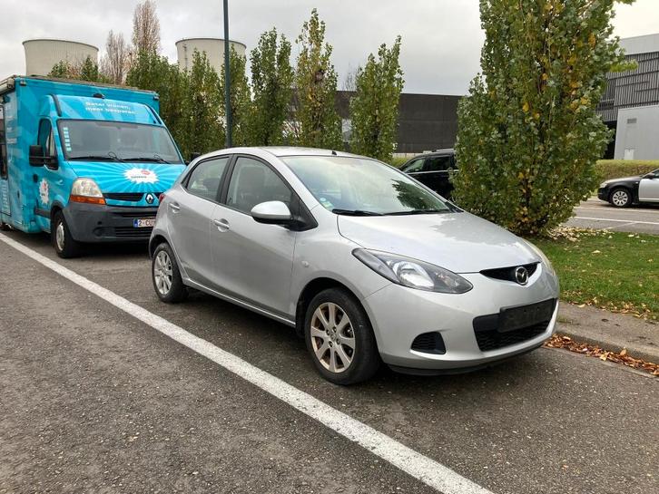 Mazda 2 1.3 - Airco + Keuring/Carpass - Garantie - 154000 km, Auto's, Mazda, Bedrijf, Te koop, ABS, Airbags, Airconditioning, Alarm