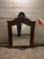 magnifique grand miroir ancien, Antiquités & Art, Antiquités | Miroirs, 50 à 100 cm, Enlèvement, 100 à 150 cm, Autres formes
