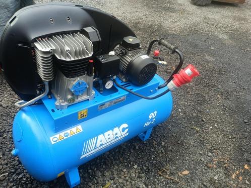compresseur professionnel ABAC en 400 volts, Doe-het-zelf en Bouw, Compressors, Zo goed als nieuw, 6 tot 10 bar, 25 tot 100 liter