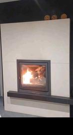 Houtkachel Design Flamm 68/64 + ventilator -  allesbrander, Huis en Inrichting, Kachels, Ophalen, Zo goed als nieuw, Allesbrander