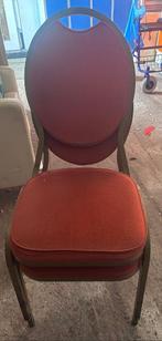 Stapelbare stoelen te huur, Ophalen, Zo goed als nieuw, Stof, Vijf, Zes of meer stoelen