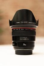 Canon 24 mm 1,4 L - Grand angle, Enlèvement ou Envoi, Comme neuf, Objectif grand angle