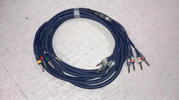 kabel met vier inzetstukken - meerdere paren