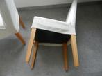 stoelen 4 stuks met afneembare hoes - zgan, Autres couleurs, Comme neuf, Enlèvement, Tissus