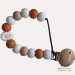 noekies speenkoord bloem roest oranje wit beige, Kinderen en Baby's, Verzenden, Nieuw, Overige typen